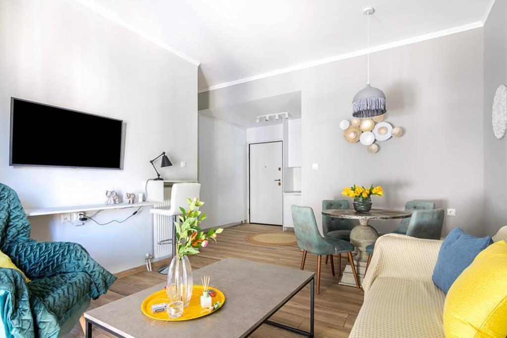Bright Apartment For 6 Ppl In אתונה מראה חיצוני תמונה